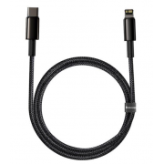 BASEUS USB Cable - Tungsten Gold Type-C - IPHONE lightning 1M 20W μαύρο (CATLWJ-01)