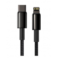 BASEUS USB Cable - Tungsten Gold Type-C - IPHONE lightning 1M 20W μαύρο (CATLWJ-01)