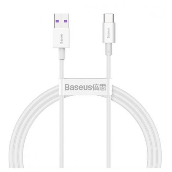 BASEUS USB Cable - Superior Series Type-C 1M 66W άσπρο (CATYS-02)