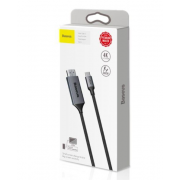 BASEUS USB Cable - Video Type-C - HDMI 4K 1.8M gray (CATSY-0G)