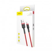 BASEUS USB Cable - Cafule CALKLF-A09 IPHONE lightning 0.5M 2.4A red