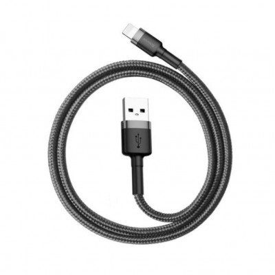 BASEUS USB Cable - Cafule CALKLF-AG1 IPHONE lightning 0.5M 2.4A black-gray