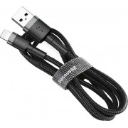 BASEUS USB Cable - Cafule CALKLF-AG1 IPHONE lightning 0.5M 2.4A black-gray