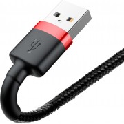 BASEUS USB Cable - Cafule CALKLF-C19 IPHONE lightning 2M 1.5A black-red