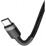 BASEUS USB Cable - Cafule CATKLF-GG1 Type-C - Type-C 1M 60W 3A black-grey