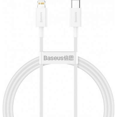 BASEUS USB Cable - Superior Series CATLYS-A02 Type-C - IPHONE lightning 1M 20W white