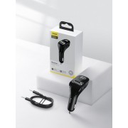 BASEUS Car charger - 3.1A 2x USB + 2x cigarette lighter socket 80W CRDYQ-01 black