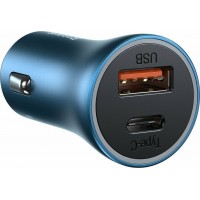 BASEUS Car charger - 40W 1x USB + USB-C PD QC4.0 Golden Contactor Pro CCJD-0G gray