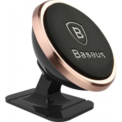 BASEUS Car holder magnetic 360-degree Rotation SUGENT-NT0R black-rose gold