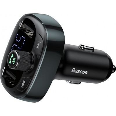 Baseus transmiter FM T-Type Bluetooth MP3 car charger tarnish (CCALL-TM0A)