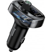 Baseus transmiter FM T-Type Bluetooth MP3 car charger tarnish (CCALL-TM0A)