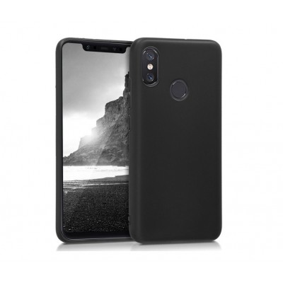 Hurtel Soft Matt TPU θήκη για Xiaomi Mi 8 μαύρη