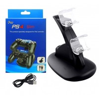 iPlay HB-P4002B Dual Port Charging Dock Station for PS4 Pro/Slim Black