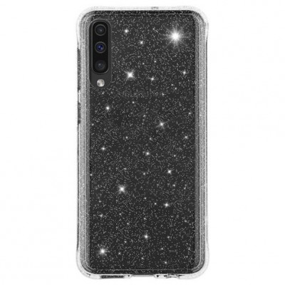 Wozinsky Star Glitter Shining Cover for Samsung Galaxy A70 μαύρη