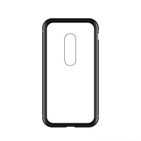 Wozinsky Magnetic Case Full Body Front και Back Cover για OnePlus 7 μαύρη