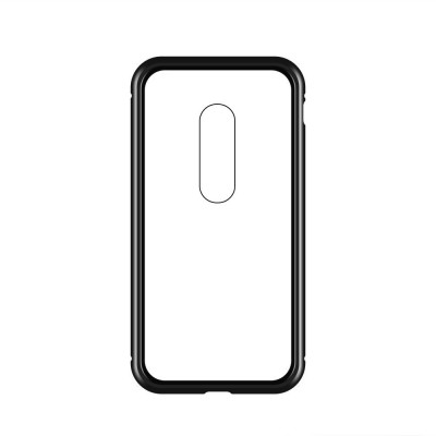 Wozinsky Magnetic Case Full Body Front και Back Cover για OnePlus 7 μαύρη