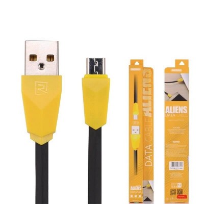 USB Cable REMAX ALIEN – Micro USB – Κίτρινο