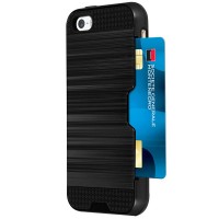 Defender Card θήκη για iPhone 5/5s/5se Μαύρη