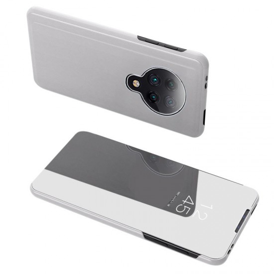 Clear View Case cover for Xiaomi Redmi K30 Pro / Poco F2 Pro silver