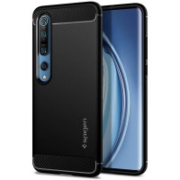 Spigen Rugged Armor Xiaomi Mi 10/Mi 10 Pro Matte Μαύρο