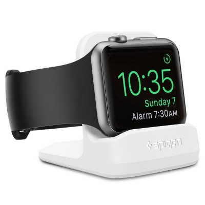 Spigen S350 Night Stand Apple Watch 1/2/3/4/5 White