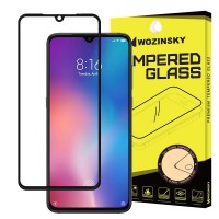 Wozinsky Tempered Glass Full Glue Super Tough Screen Protector Full Coveraged με Frame Case Friendly για Xiaomi Mi A3 Μαύρο