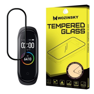 Wozinsky Full Glue Tempered Glass για Xiaomi Mi Band 4 / Mi Band 3 Μαύρο