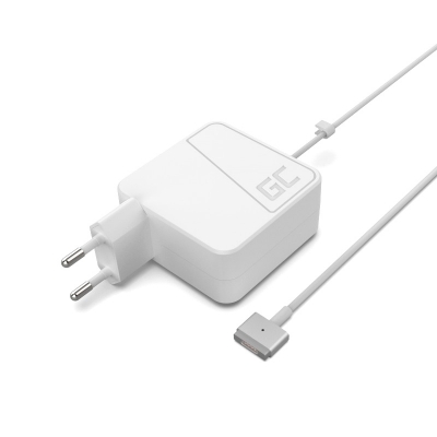 Green Cell Charger | AC Adapter for Apple Macbook 45W Magsafe 2 AD48