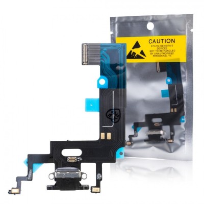 Καλωδιοταινία με Θύρα Φόρτισης  για iPhone XR μαύρο