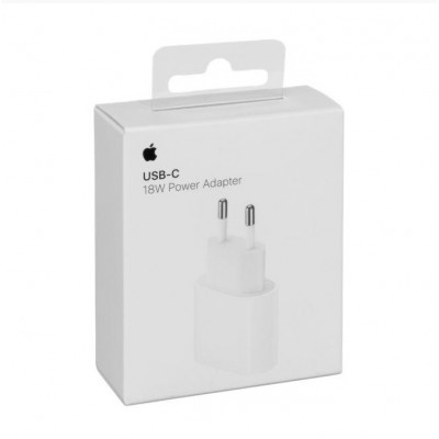 Apple MU7V2ZM/A USB-C Power Adapter 18W  Retail Λευκό