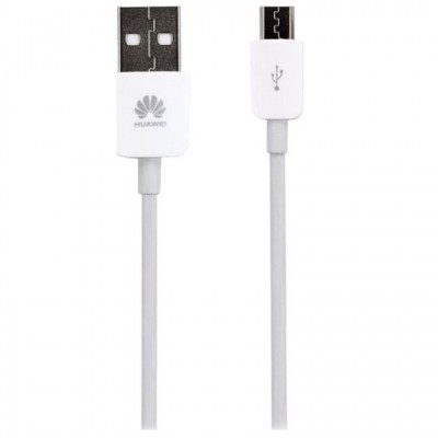 Huawei USB 2.0 σε micro USB καλώδιο (C02450768A) 1.2m λευκό original (bulk)