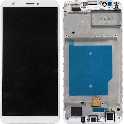 Οθόνη LCD  για Y7 2018/Y7 Prime 2018 (Άσπρη)