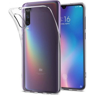 Ultra Clear 0.5mm Gel TPU Cover θήκη για Xiaomi Mi 9 Lite / Mi CC9 transparent