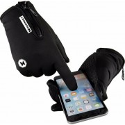 Wozinsky universal sport waterproof winter gloves - touch screen compatible black  (WTG1BK)