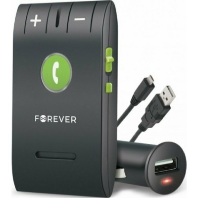 FOREVER BK-300 BLUETOOTH CARKIT + CHARGER black