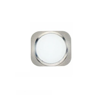 Home button without flex για Apple iPhone 6 Άσπρο-Ασημί