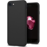Spigen Θήκη Liquid Crystal iPhone 7/8 Matte Μαύρο