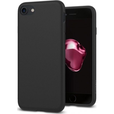 Spigen Θήκη Liquid Crystal iPhone 7/8 Matte Μαύρο
