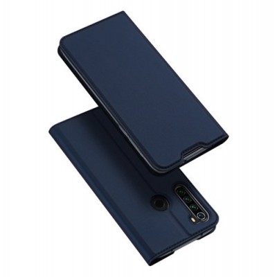 DUX DUCIS Skin Pro Bookcase type case for Xiaomi Redmi Note 8T Μπλε