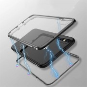 Wozinsky Magnetic Case Full Body Front και Back Cover για OnePlus 7 μαύρη