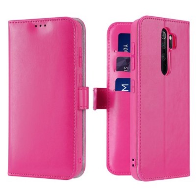 Dux Ducis Kado Bookcase wallet type case for Xiaomi Redmi Note 8 Pro pink