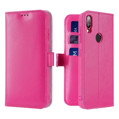 DUX DUCIS Kado Wallet θήκη για Xiaomi Redmi Note 7 Ροζ