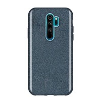 Wozinsky Θήκη με Glitter Shining Cover for Xiaomi Redmi Note 8 Pro Μαύρο