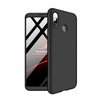 GKK 360 Protection Θήκη Full Body Cover for Xiaomi Mi Max 3 Μαύρο