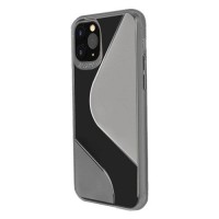 S-Case Flexible Cover TPU Case for Xiaomi Redmi Note 9 Pro / Redmi Note 9S Μαύρο