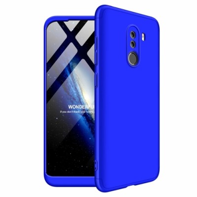 GKK 360 Protection Θήκη Full Body Cover for Xiaomi Pocophone F1 Μπλε