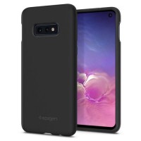 Spigen Θήκη Silicone Fit Galaxy S10e Μαύρο