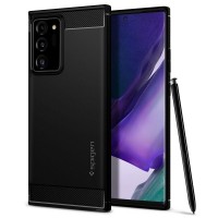 Spigen Rugged Armor Galaxy Note 20 Ultra Matte Μαύρο
