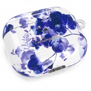 Kingxbar Blooming Pods Case for AirPods 3 with Swarovski crystals purple