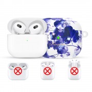 Kingxbar Blooming Pods Case for AirPods 3 with Swarovski crystals purple